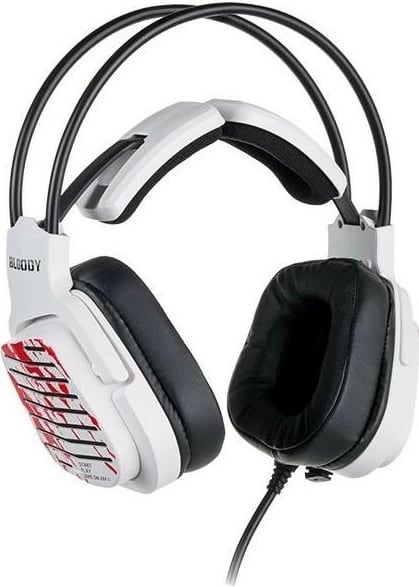 Kufje gaming A4Tech Bloody G565 Energy, virtual 7.1, USB, të bardha