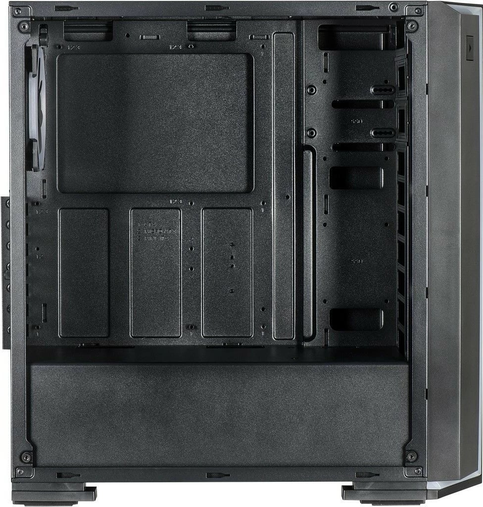 Kasë Inter-Tech S-3906 Renegade midi tower, RGB, pa PSU, e zezë