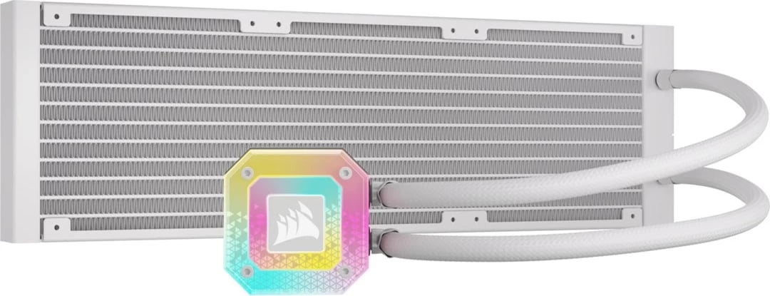 Sistem ftohës Corsair CW-9060073-WW, për procesor, ftohës me lëng, 12 cm, Bardhë