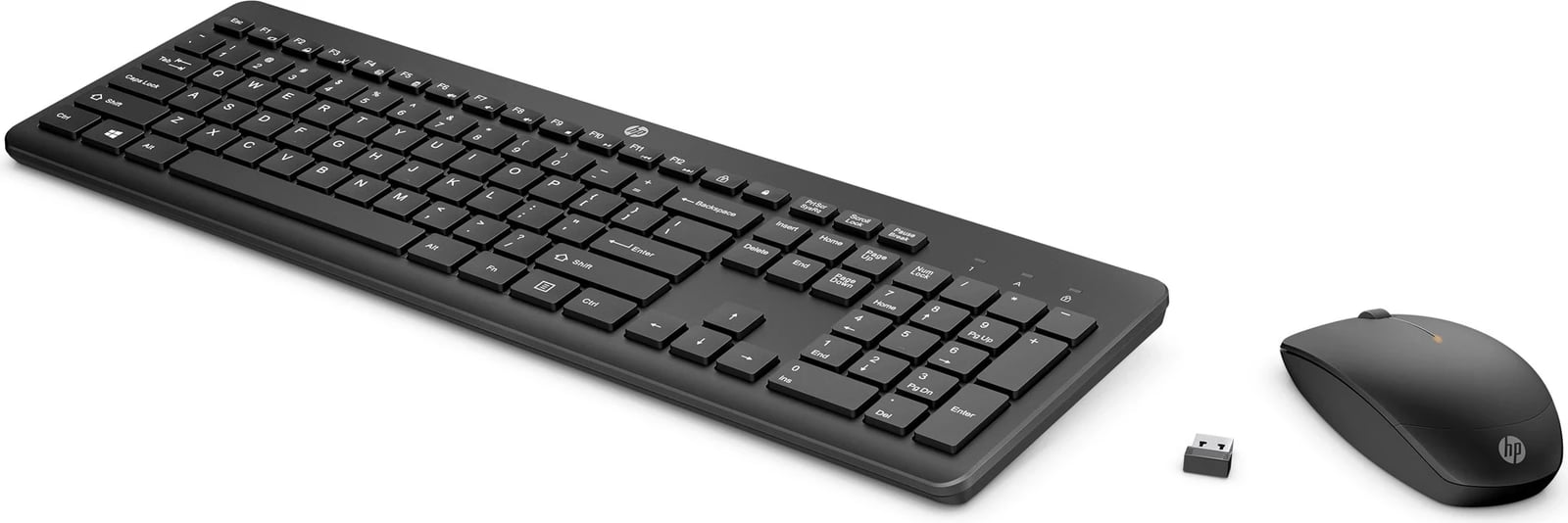 Maus dhe Tastaturë Wireless HP 230, e Zezë Maus dhe Tastaturë Wireless HP 230, e Zezë