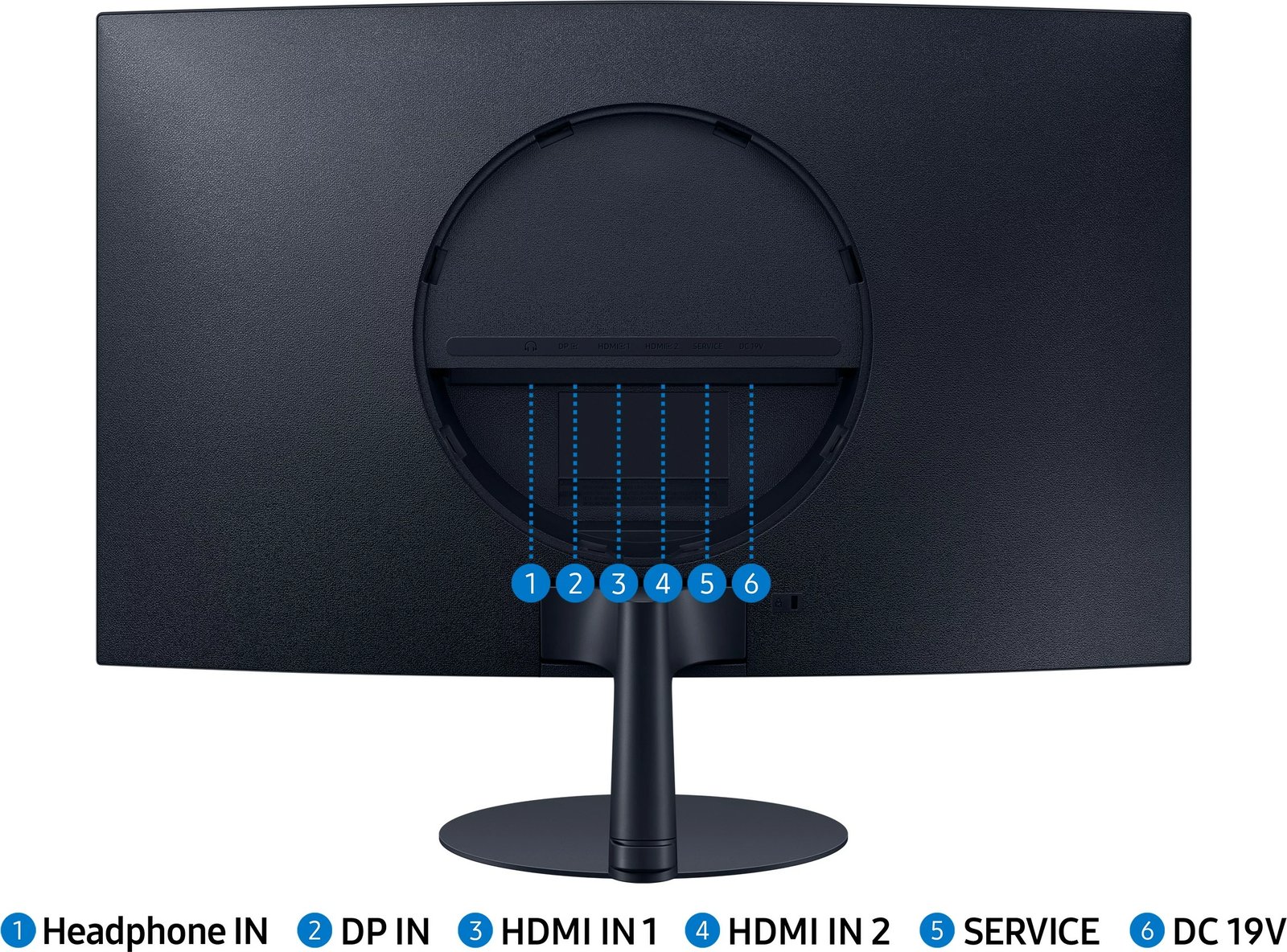 Monitor Samsung S39C, 27", Full HD, LED, 4 ms, i zi