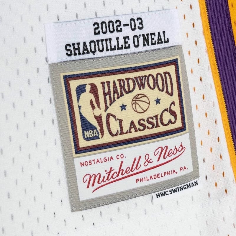 Maicë për meshkuj Mitchell & Ness, e bardhë