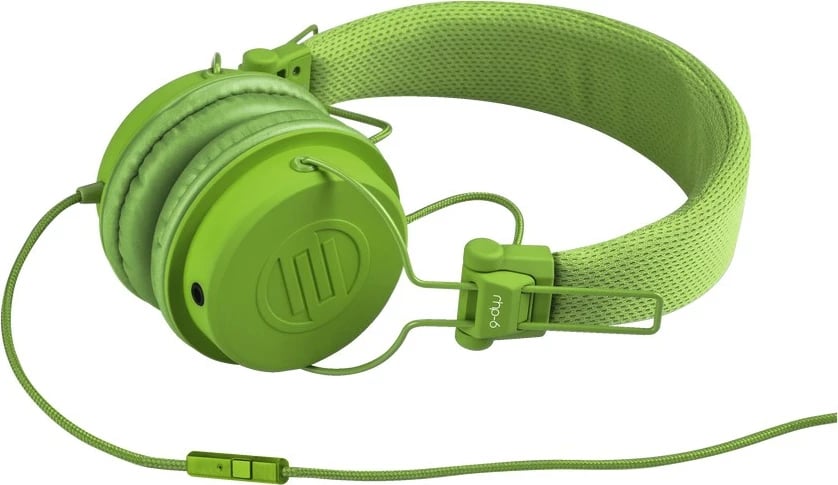 Kufje Reloop RHP-6, me kabllo, për thirrje/muzikë, Gjelbër