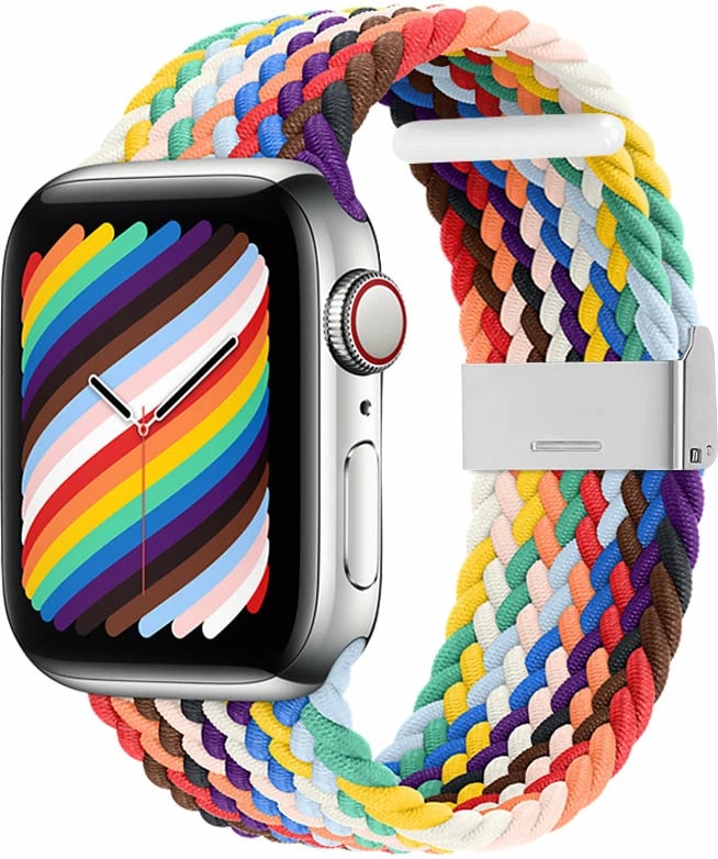 Rrip tekstili i endur për Apple Watch Hurtel, për seri 2/3/4/5/6/7/8/9/SE, 38mm/40mm/41mm, shumëngjyrësh