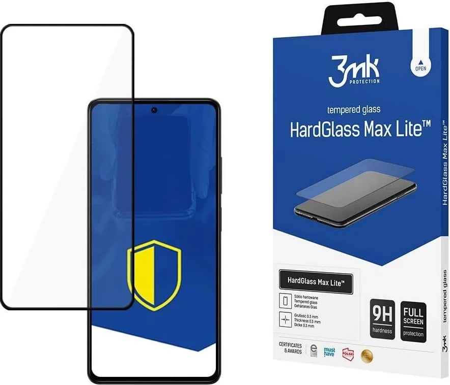 Mbështjellës për Celular 3MK HardGlass Max Lite për Google Pixel 8 5G, Transparent