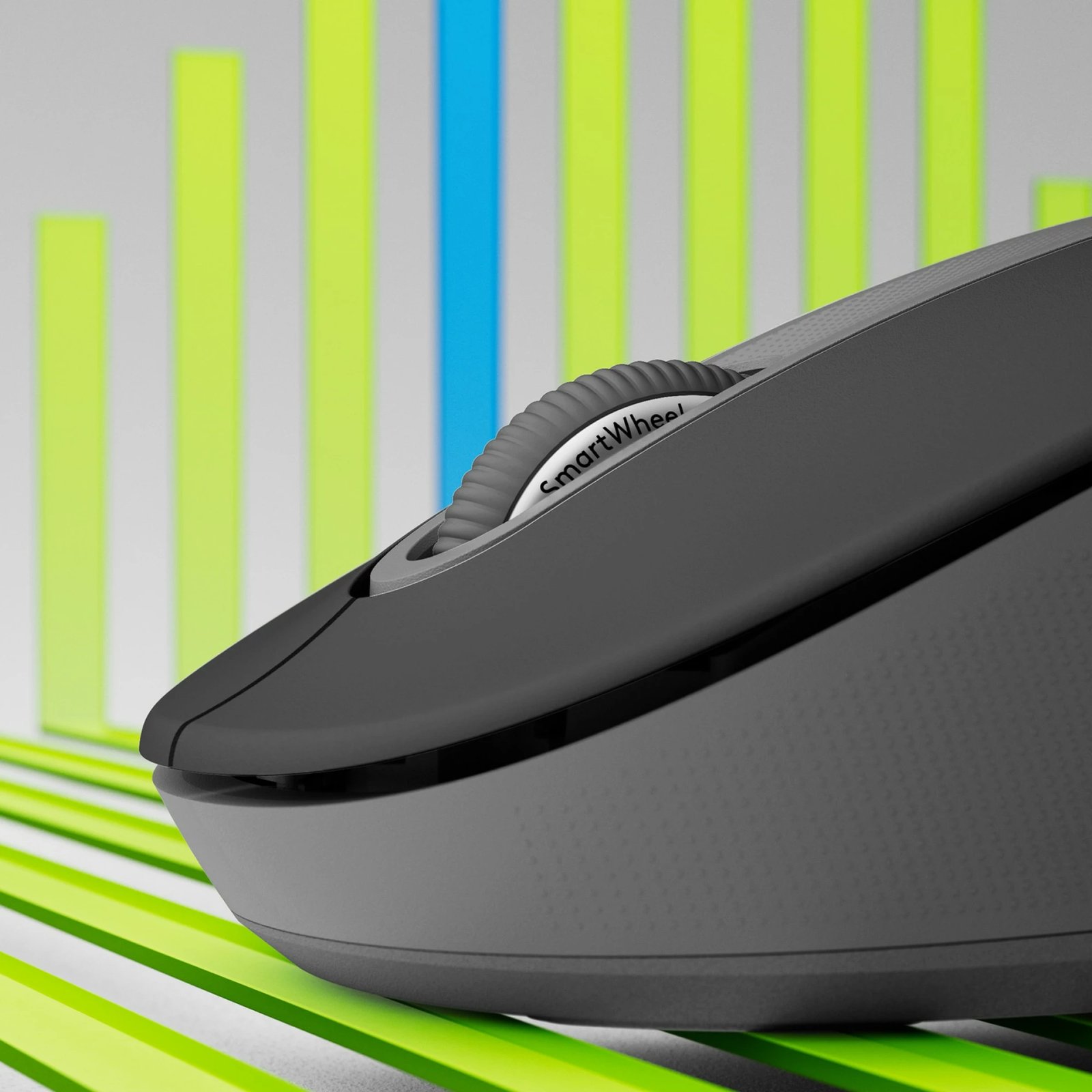 Maus Logitech Signature M650 Wireless, Djathtas, Optik, RF Wireless + Bluetooth, 4000 DPI, Grafit