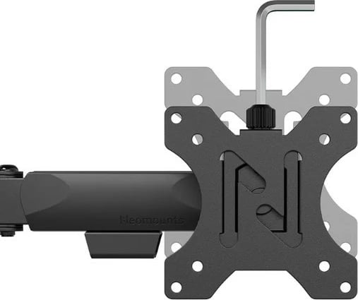 Krah monitori Neomounts DS60-600BL3 për 3 monitorë, tavolinë, i zi