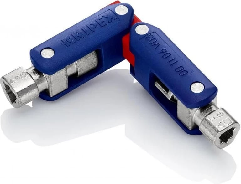 Çelës Knipex DoubleJoint, i zi, blu dhe kuq