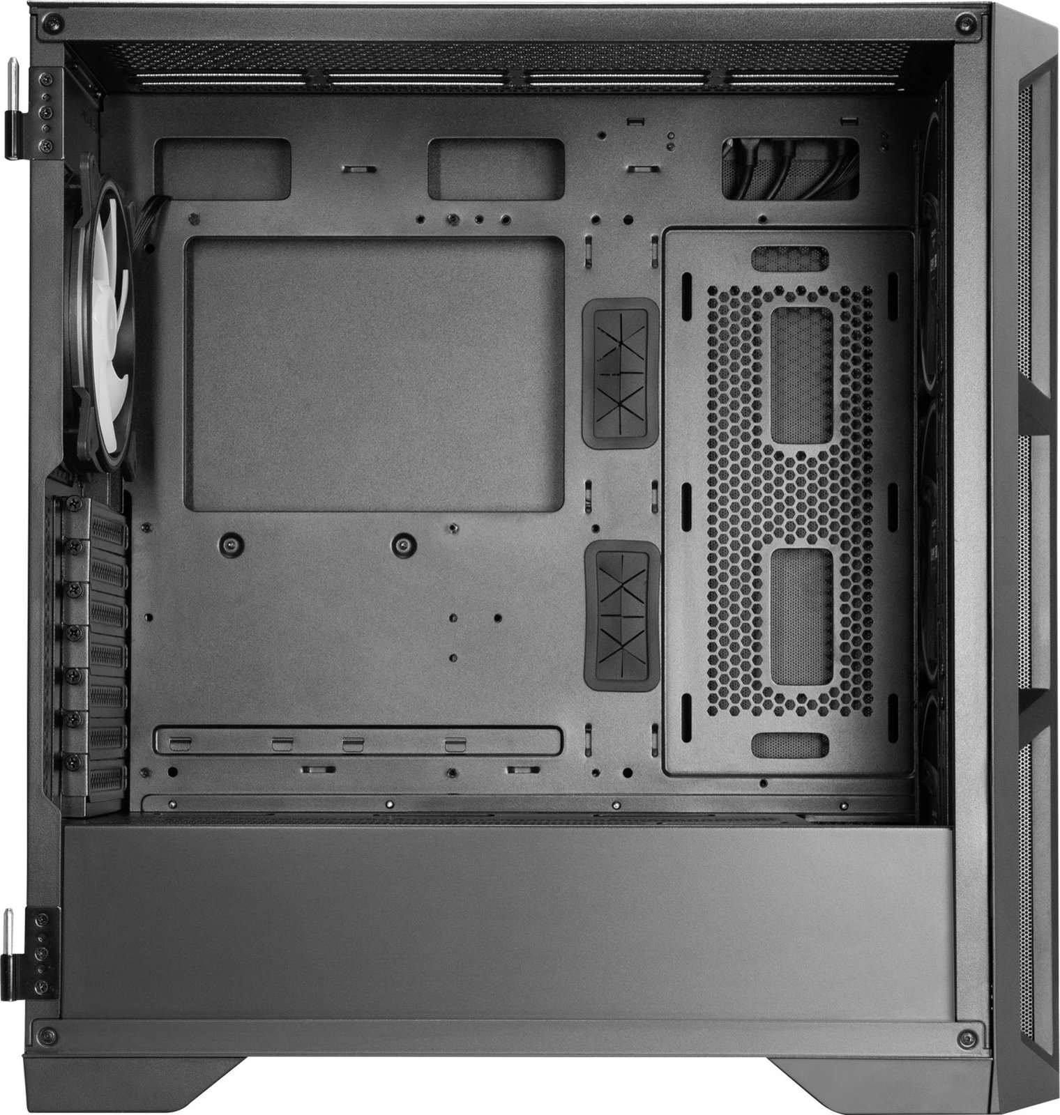 Kasë Chieftec APEX Lumo, Midi Tower, RGB, E-ATX, e zezë