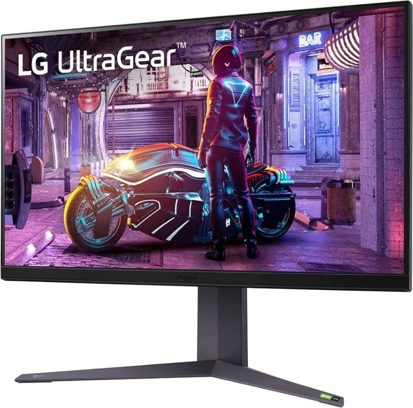 Monitor LG 32GQ850-B, 31.5", IPS, QHD, 240 Hz, HDR, e zezë