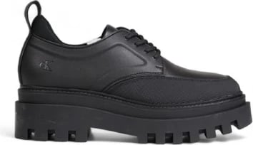 Këpucë me lidhëse Calvin Klein për femra, të zeza