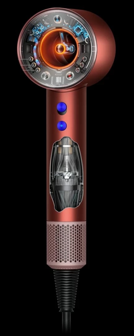 Tharëse flokësh Dyson Supersonic Nural HD16, 1600 W, Rozë
