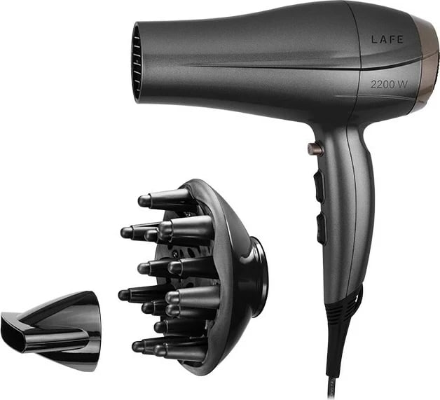 Suskë flokësh Lafe Sleek & Shine Ionic PRO, 2200W, gri