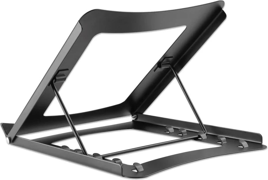 Mbajtëse për laptop Manhattan, 15.6", 5x pozicione, e zezë