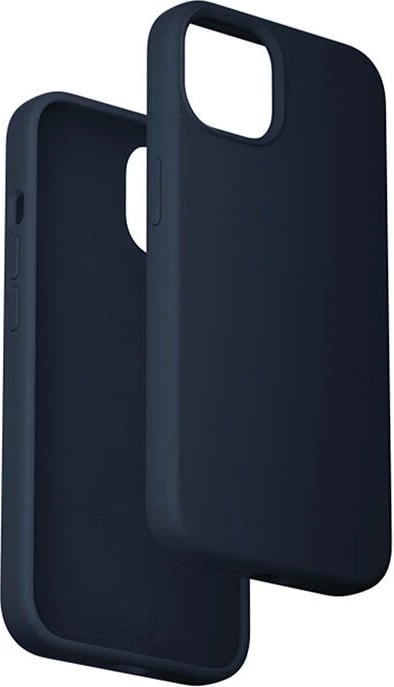Mbështjellës Vention KUFL0-20 për iPhone 15 Plus, silikon, MagSafe, kaltër