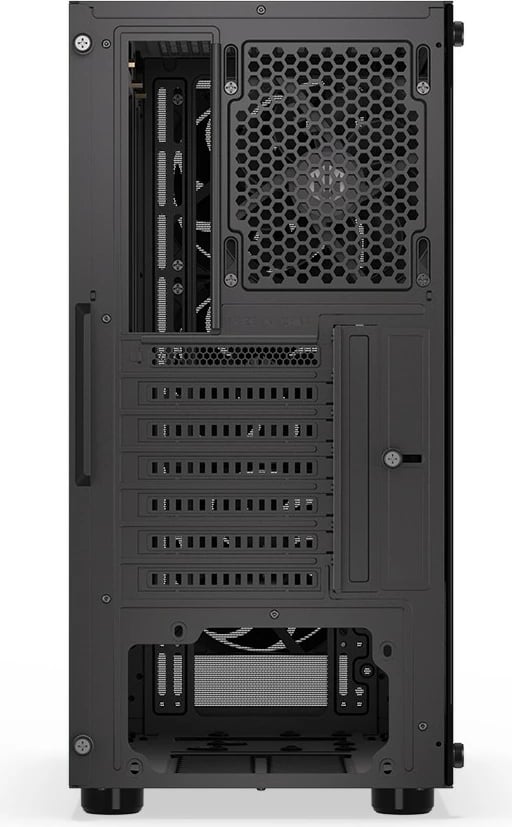 Kasë Endorfy Ventum 200 Air, Midi Tower, ATX, xham i temperuar, e zezë