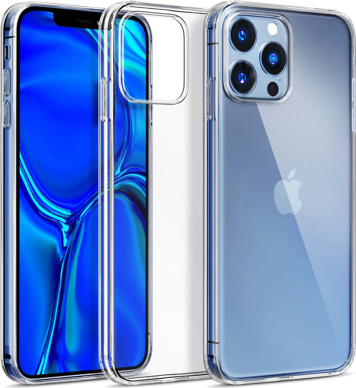 Mbështjellës 3mk Clear Case për iPhone 13 Pro Max, transparent