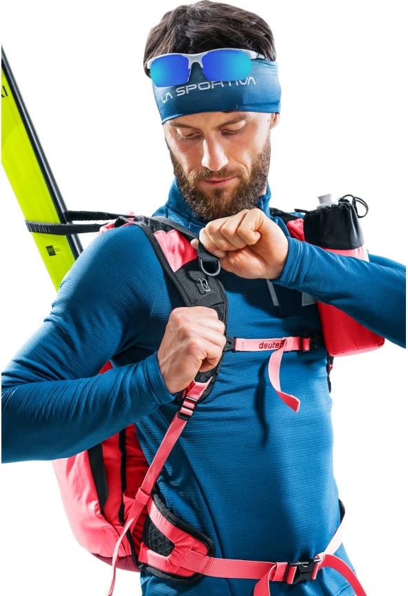 Çantë shpine Deuter Updays 20, 20L, ruby/hibiscus