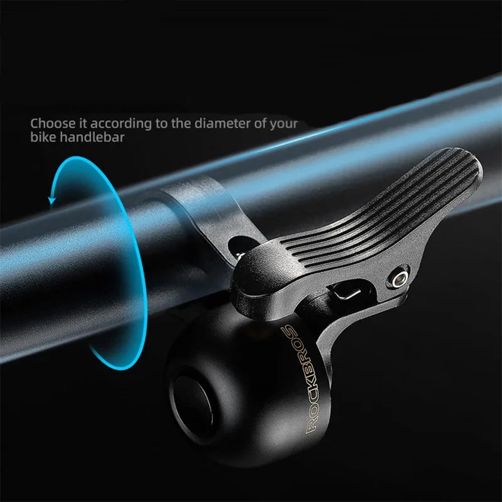 Zile biçiklete Rockbros 34210007002, për timonin e djathtë, e zezë