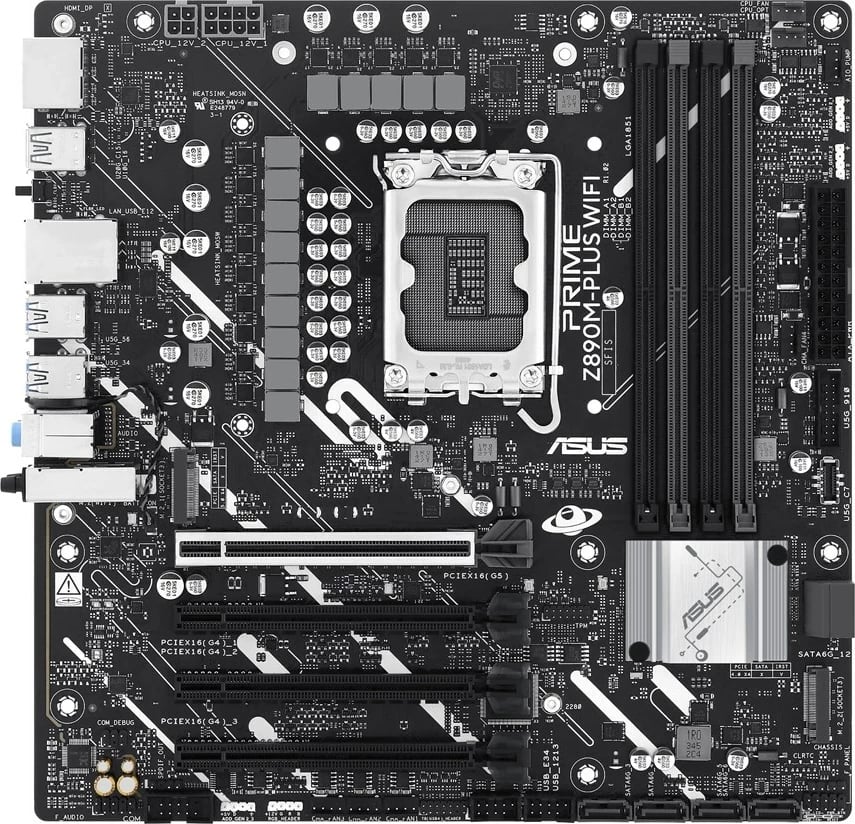 Pllakë amë ASUS PRIME Z890M-PLUS WIFI, micro ATX, Socket LGA 1851