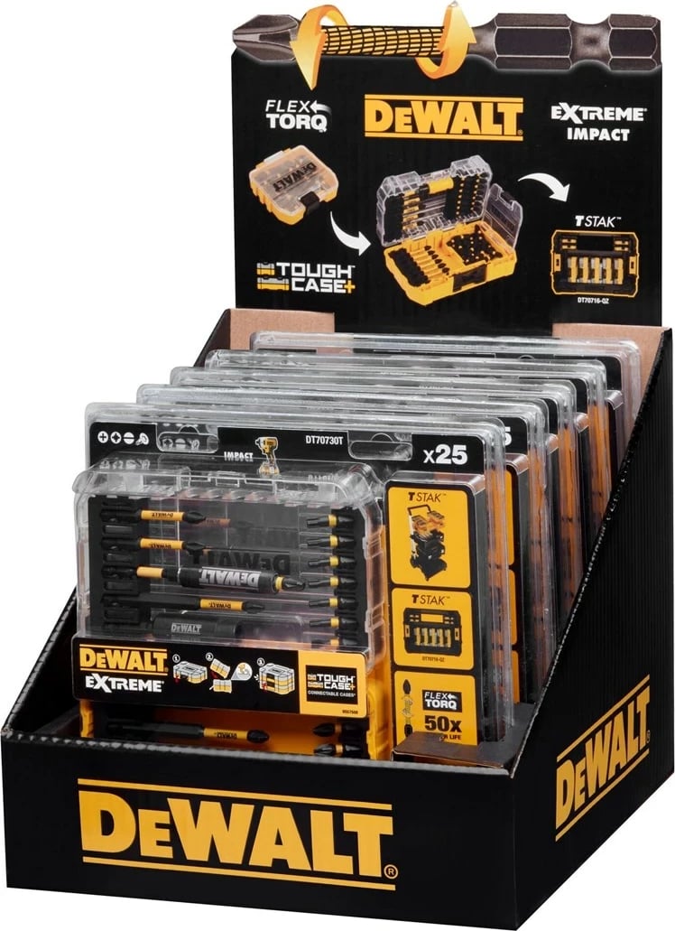 Set bitash për kaçavidë DeWalt DT70730T-QZ, 1 copë
