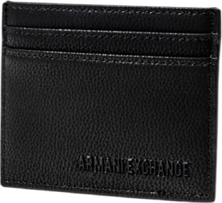 Portofol për meshkuj Armani Exchange, i zi