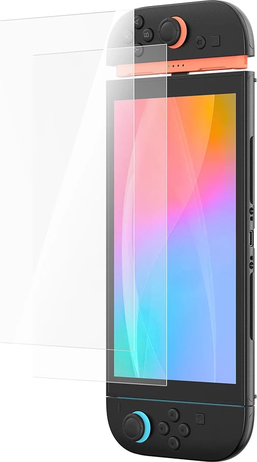 Mbrojtës ekrani tempered glass AmazingThing Radix Full Glass për Nintendo Switch 2, 2 copë