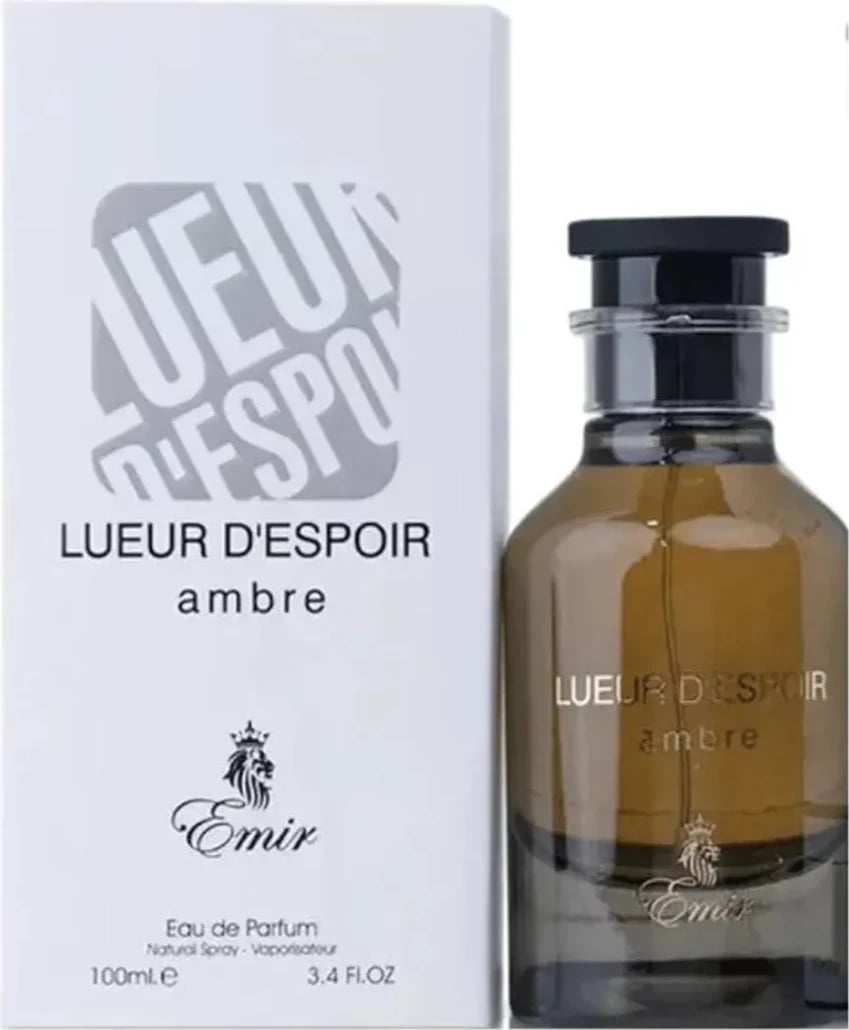 Eau de Parfum unisex Paris Corner Emir Lueur Despoir Ambree 100ml