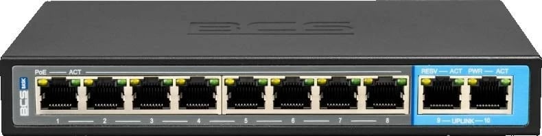 Switch BCS BCS-B-SP0802 për 8 kamera IP