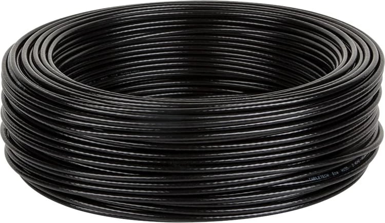Kabëll koaksial CABLETECH H155, 100m, i zi