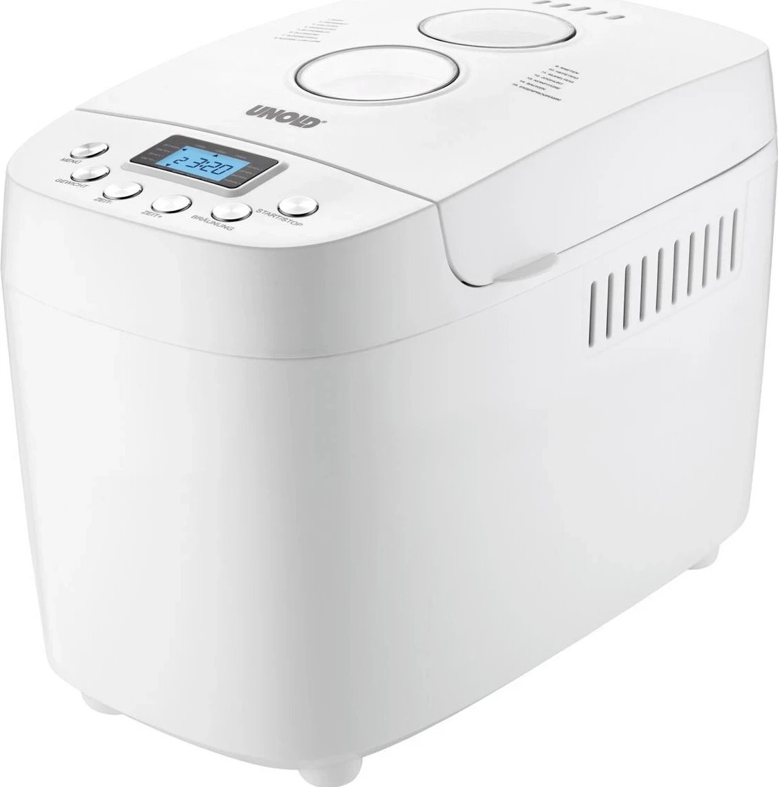 Wypiekacz për bukë Unold 68520, 850W, bardhë