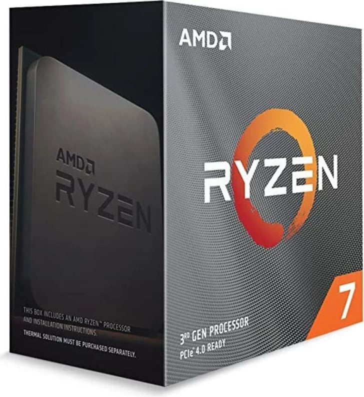 CPU AMD Ryzen 7 5700X 3.4 GHz, Socket AM4, 36 MB cache, box WOF