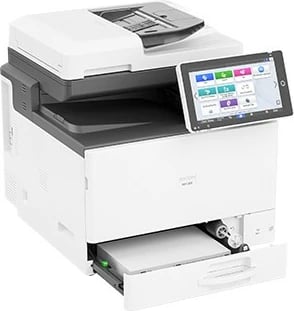 Printer multifunksional Ricoh IM C300F, laser, ngjyra, A4, 1200x1200 DPI, bardhë/zi
