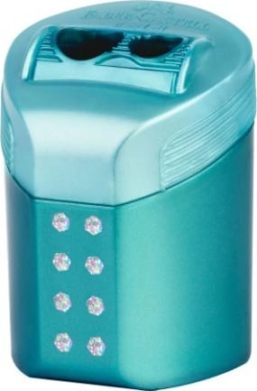 Mprehëse lapsash Faber-Castell Sparkle, manuale, kontejner i heqshëm, ngjyra të ndryshme