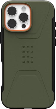 Mbështjellës UAG Civilian MagSafe për iPhone 16 Pro Max, i gjelbër