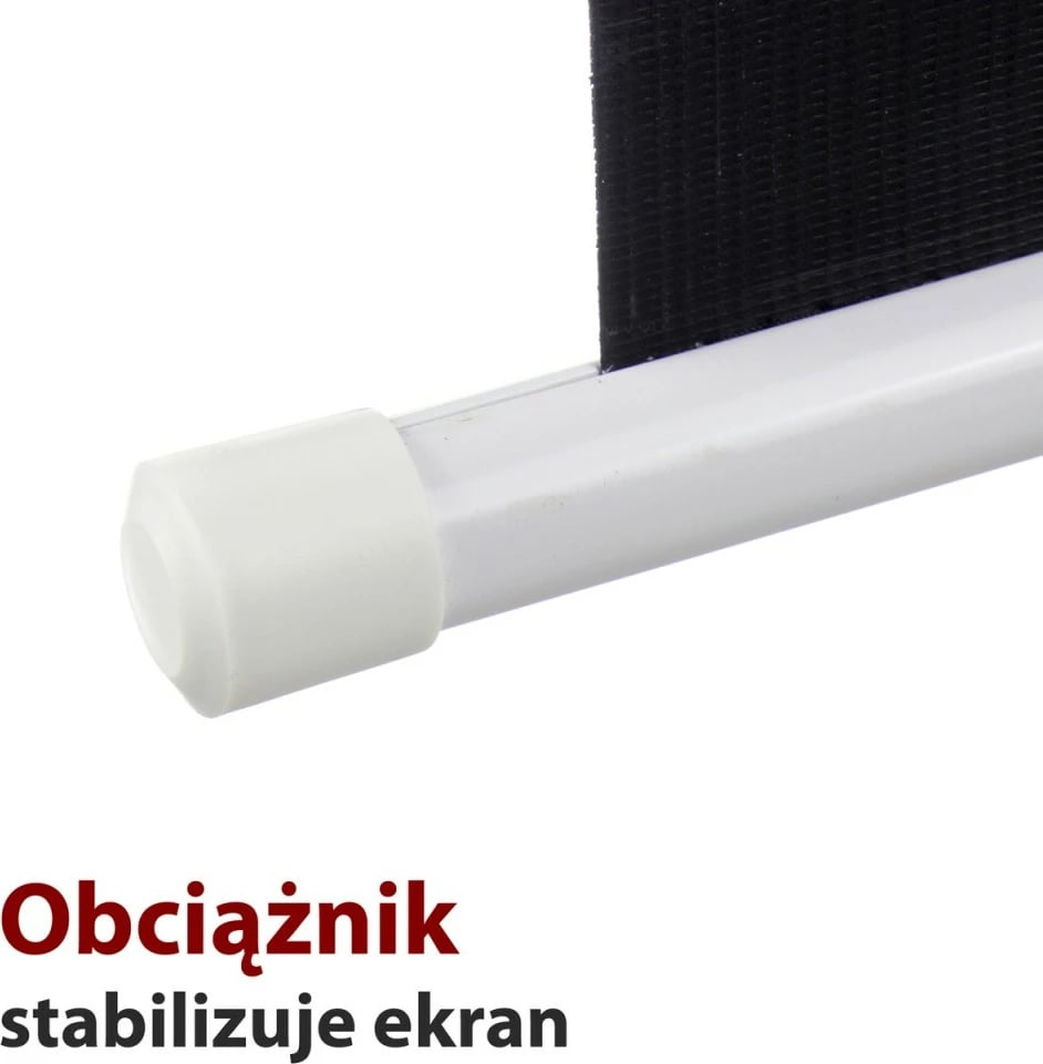 Ekran projekcioni ART ER M96 1:1, 96", 244x244cm, manual, i bardhë
