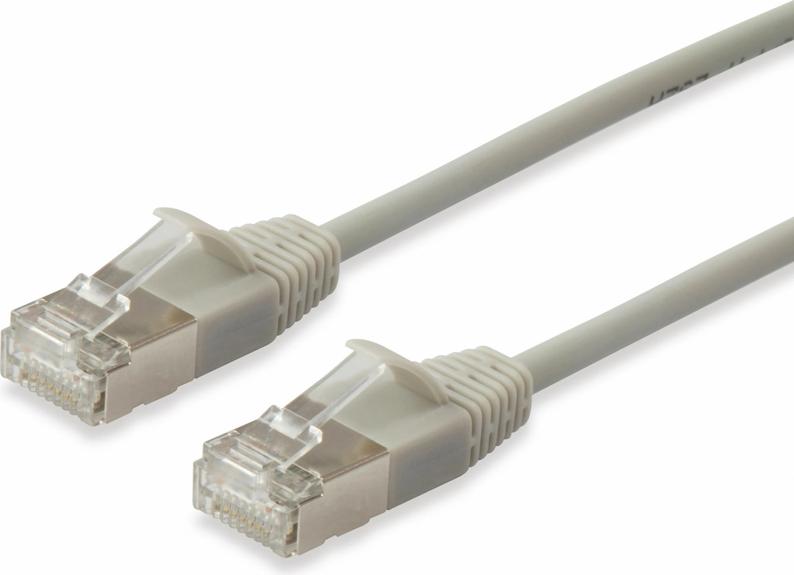 Kabllo rrjeti Equip Cat6A F/FTP Slim 1m bezhë