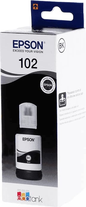 bojë printeri Epson 102 / C13T03R140 127 ml rendiment 7500 faqe, e zezë
