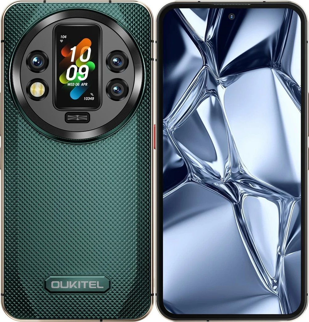 Celular Oukitel WP200 Pro 5G, 6.7", 24GB/1TB, Gjelbër