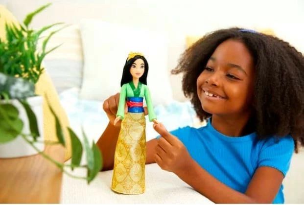 Kukull Disney Princess Mulan Mattel HLW02/HLW14, për vajza
