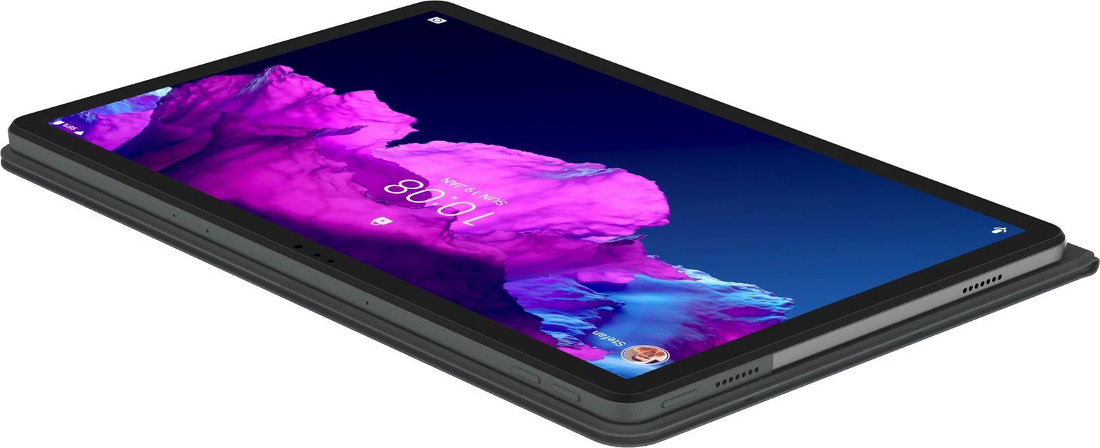Mbështjellës Lenovo TAB P11 folio, gri