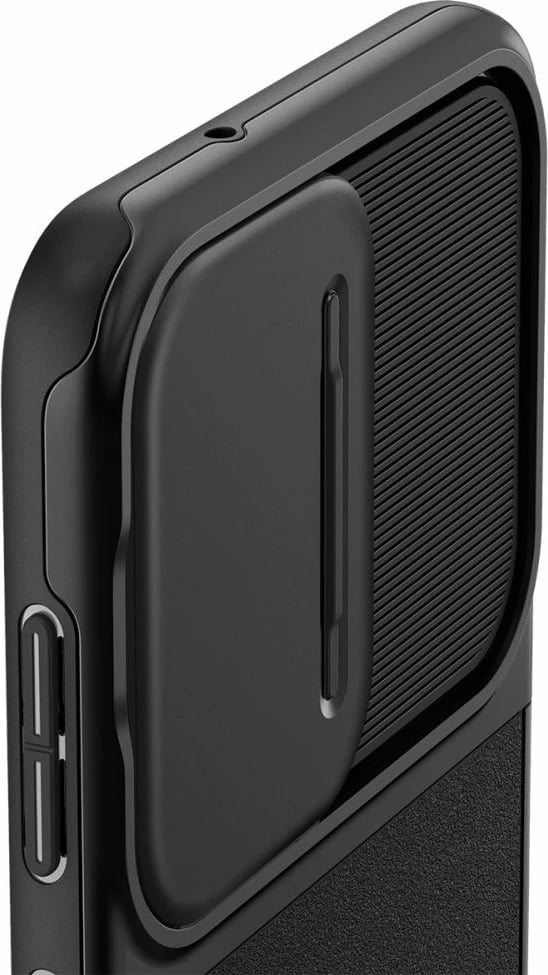 Mbështjellës Spigen Optik Armor për Samsung Galaxy S23, i zi