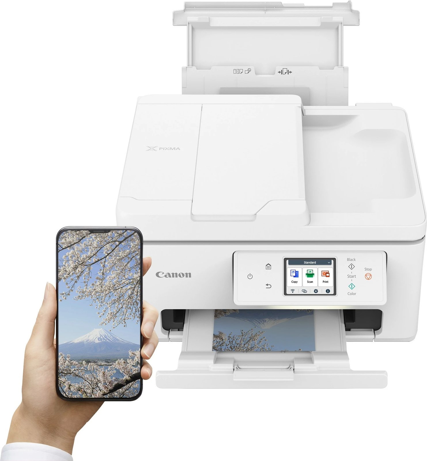 Printer Canon PIXMA TS7750i, Inkjet, 1200 x 1200 DPI, A4, Bardhë