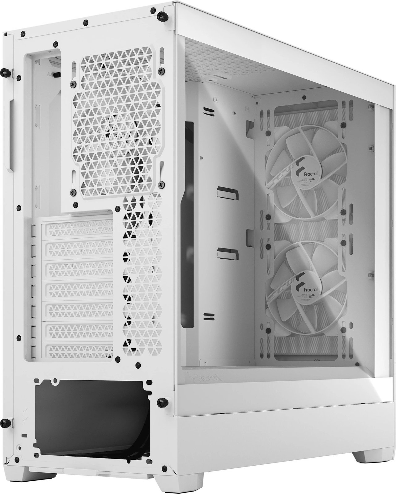 Kasë Fractal Design Pop Air, Tower, ATX, micro ATX, Mini-ITX, bardhë