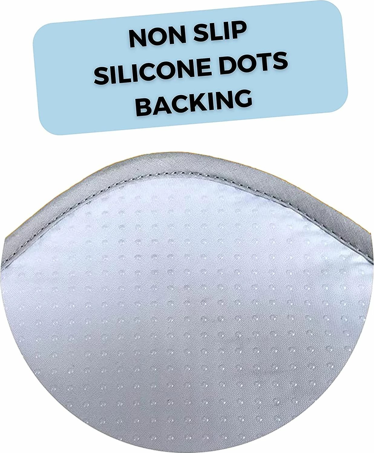 Mbulesë për dërrasë hekurosjeje, ngjyrë argjendi, L'essentiel Utumat 001, 54x71x2 cm Mbulesë për dërrasë hekurosjeje, ngjyrë argjendi, L'essentiel Utumat 001, 54x71x2 cm