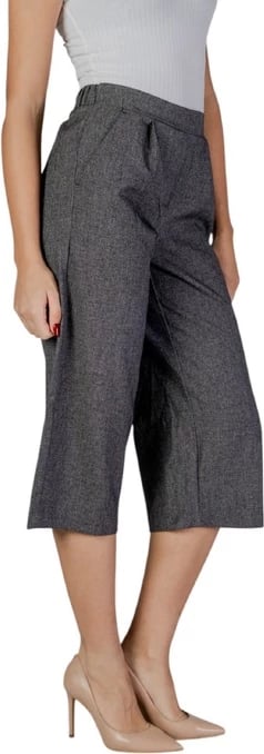 Pantalona Vero Moda për femra, të hirtë
