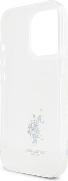 Mbështjellës U.S. Polo Assn. USHCP15XUSMT për iPhone 15 Pro Max 6.7", Transparent