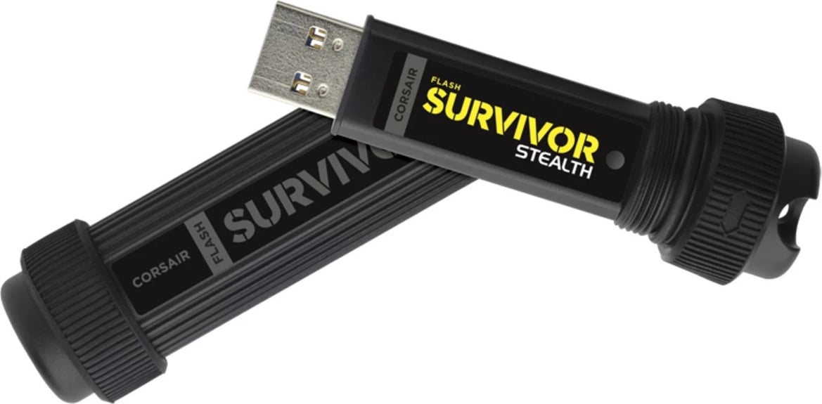 USB stick Corsair Voyager Survivor Stealth 64GB, USB 3.0, zi