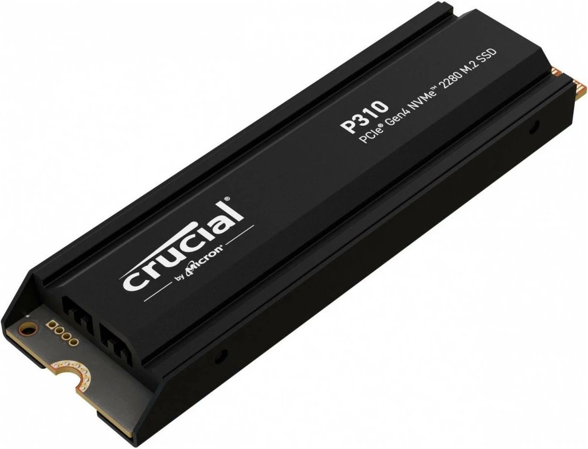 SSD Crucial P310 2TB M.2 PCIe 4.0 NVMe me heatsink