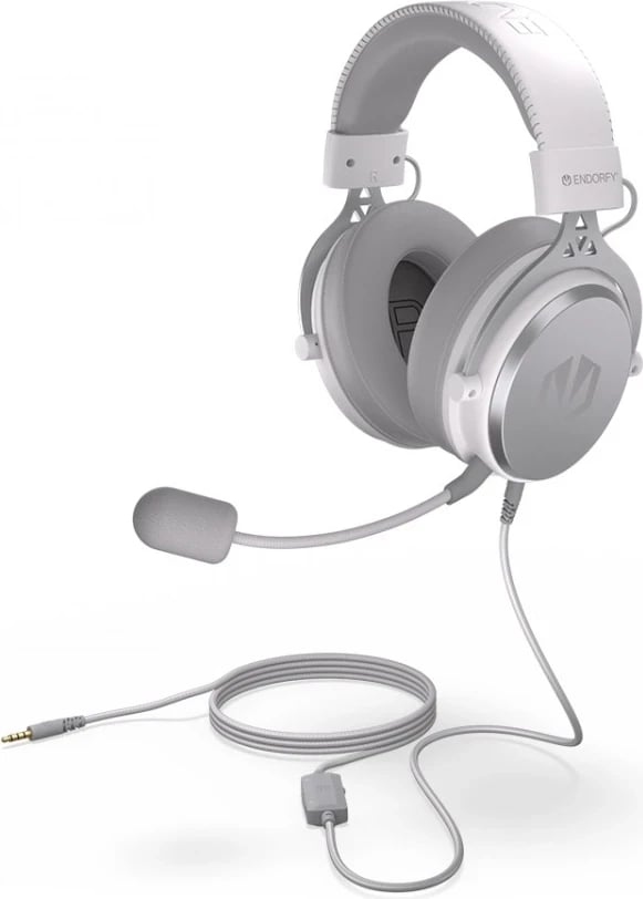 Kufje Endorfy VIRO Plus, me USB dhe ngjyrë të bardhë